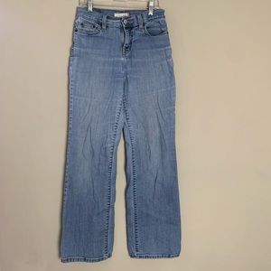 Levi’s Vintage 512 Wide Leg Boot Cut Light Wash Y2K Jeans Size 4 Medium